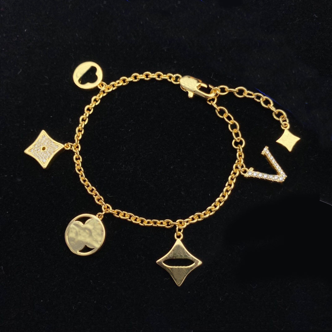 

Hot designer Fashion gold Bracelets for lady Women Party earring New Wedding Lovers gift engagement Jewelry for Bride