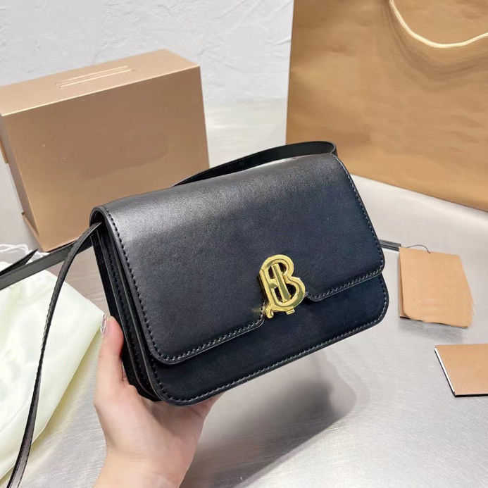 

Luxury Designer bags Handbag Shoulder Crossbody Bag Tote New the Same Type of Messenger Women's Canvas British French Square Multi-layer Tofu bag Factory Direct Sale, Black