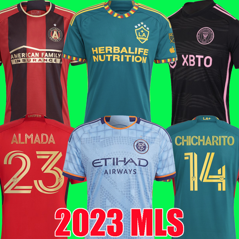 

MLS INSIGNE Toronto FC 2023 2024 LA Galaxy soccer jerseys Charlotte 1 star lafc BALE CHIELLINI Fuchs Inter BECKHAM Miami Los LA 23 24 champions Angeles football shirt, Atlanta men home