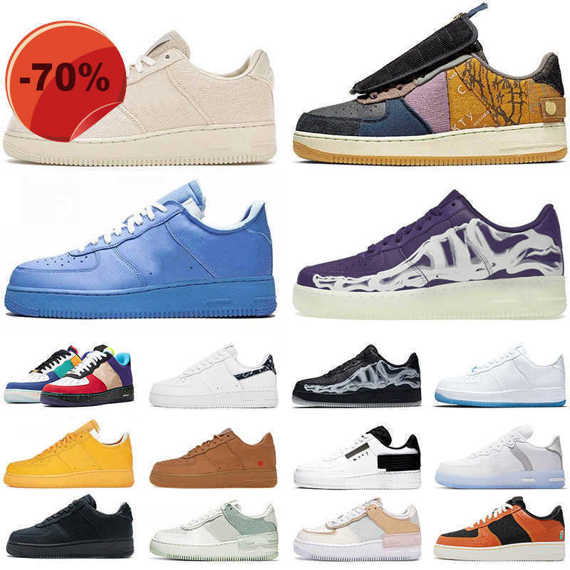 

Sandals 1 2023 Arrival One Basketball Shoes for Men Women Paisley Black Mca Cactus Jack Skeleton Purple Shadow Wheat Blacks Raiders Low Trainers, B6 36-45 react triple white