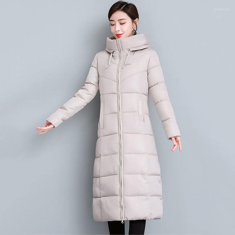 

Women's Trench Coats 2023 Women's Cotton Padded Clothes Middle And Long Winter Coat Large