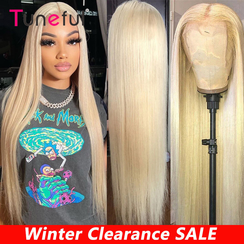 

Synthetic Wigs 13x6 HD Transparent 613 Blonde Lace Frontal Human Hair 613 Bob Wig Brazilian Bone Straight 13x4 Front 230217, 13x6 hd frontal wig