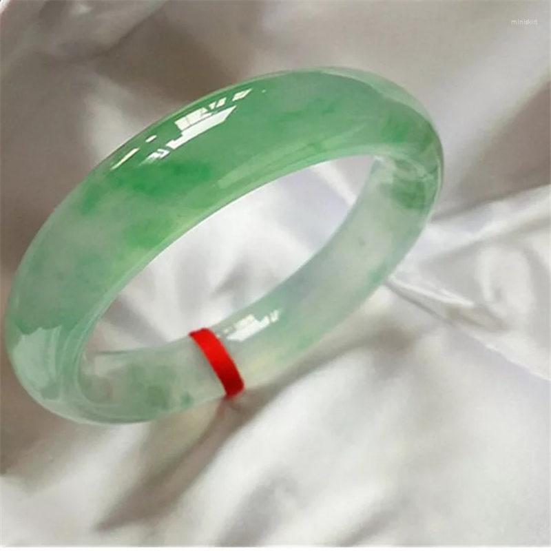 

Bangle Jade Bracelet Type Sun Green Female Authentic Myanmar Article