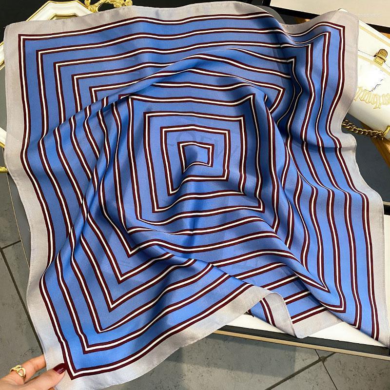 

Scarves Arrival 2023 Fashion Silk Scarf Women Handkerchief Female Bandana Neck Hijab Lady Foular Neckerchief Square ScarvesScarves Rona