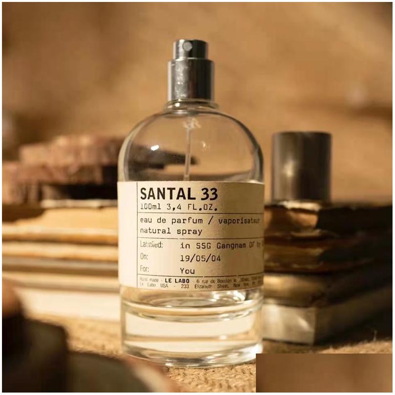 

Solid Perfume Le Labo Neutral Per 100Ml Santal 33 Bergamote 22 Rose 31 The Noir 29 Long Brand Eau De Parfum Lasting Fragrance Drop D Dhrwl