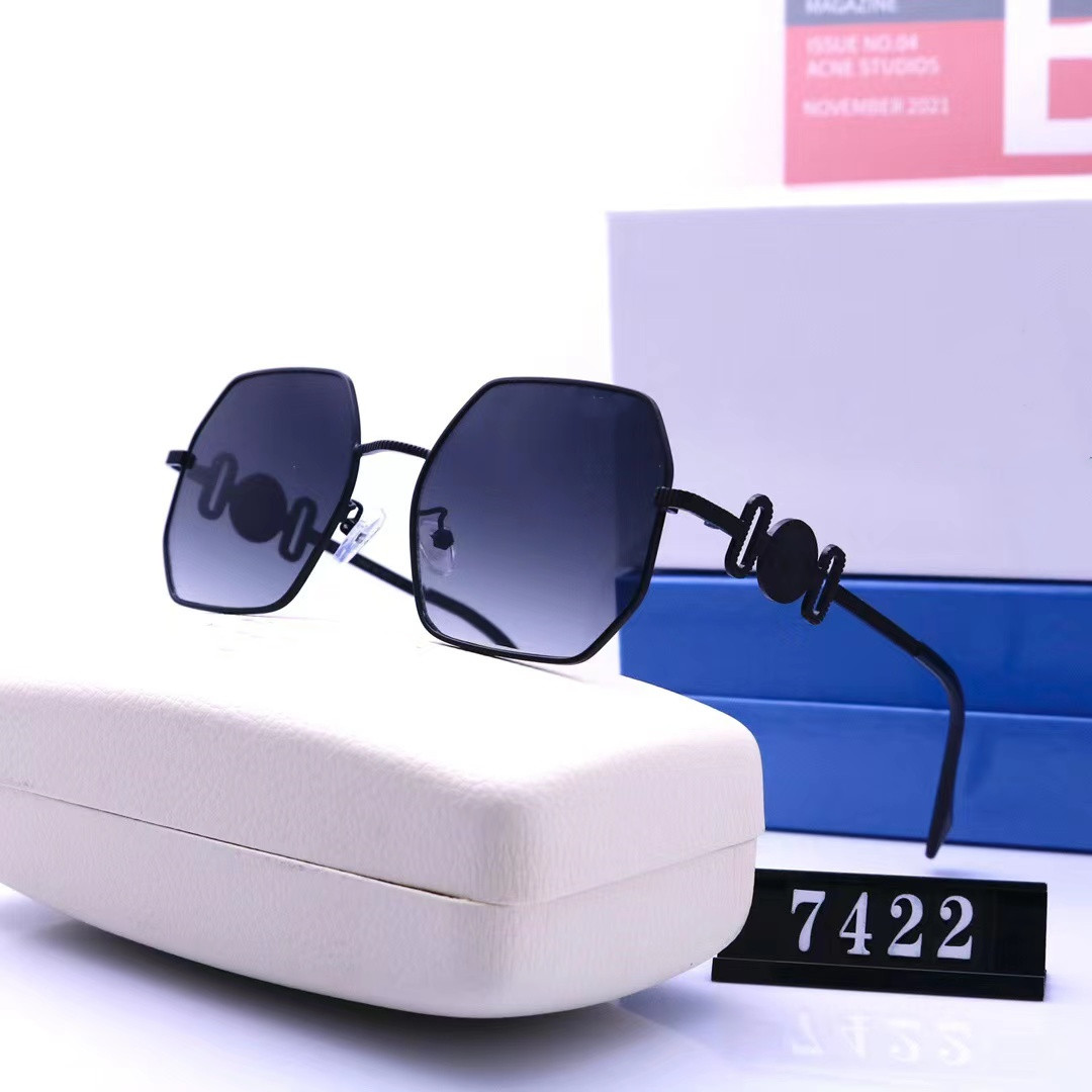 

top quality 7422 mens Sunglasses for women men sun glasses fashion style protects eyes UV400 lens with box case