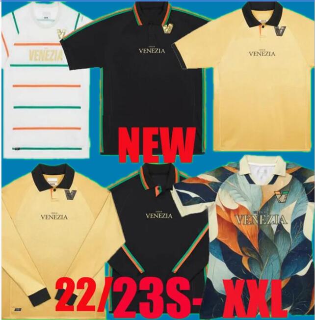 

Venezia 21 22 23 FC Soccer Jerseys home Black Away Third 4th ARAMU FORTE Venice Concept version 2022 2023 BUSIO Football Shirts 3rd Adukt Kids Kit long sleeve Uniforms