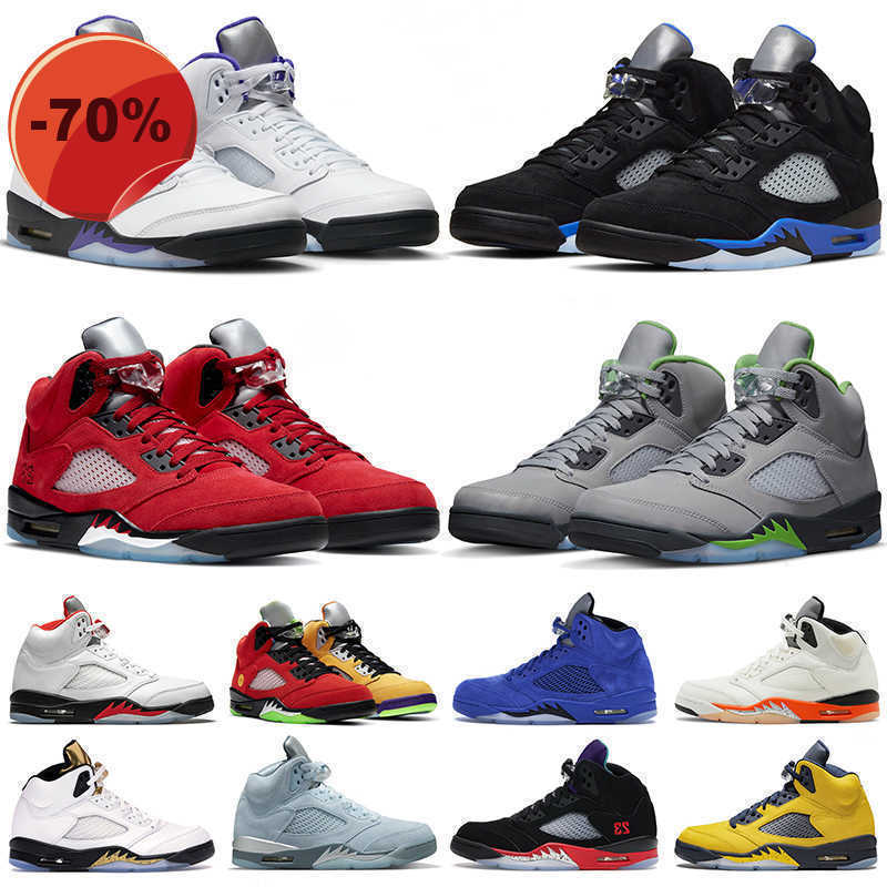 

Sandals Mens 5s UNC Basketball Shoes Jumpman 5 Concord Mars For Her Green Bean Easter Raging Red Racer Blue Sail Oreo White Cement Anthracite Black, Gr39