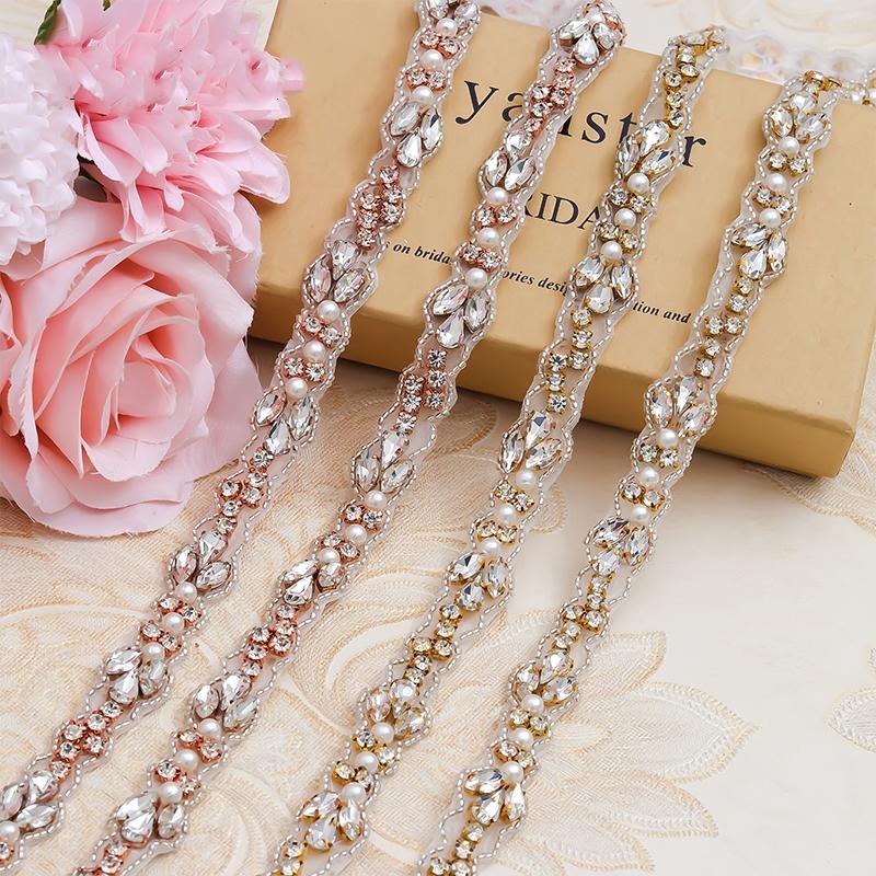 

Wedding Sashes MissRDress Dress Belt Bridal Crystal Hand Beaded Rhinestones For Evening Dresses JK883