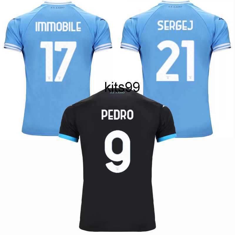

22 23 SS Lazio Soccer Jerseys IMMOBILE 2022 2023 PEDRO F.ANDERSON SERGEJ RADU ZACCAGNI LUIS ALBERTO CANCELLIERI Football Shirt Jersey 4XL, 3rd+patch 5