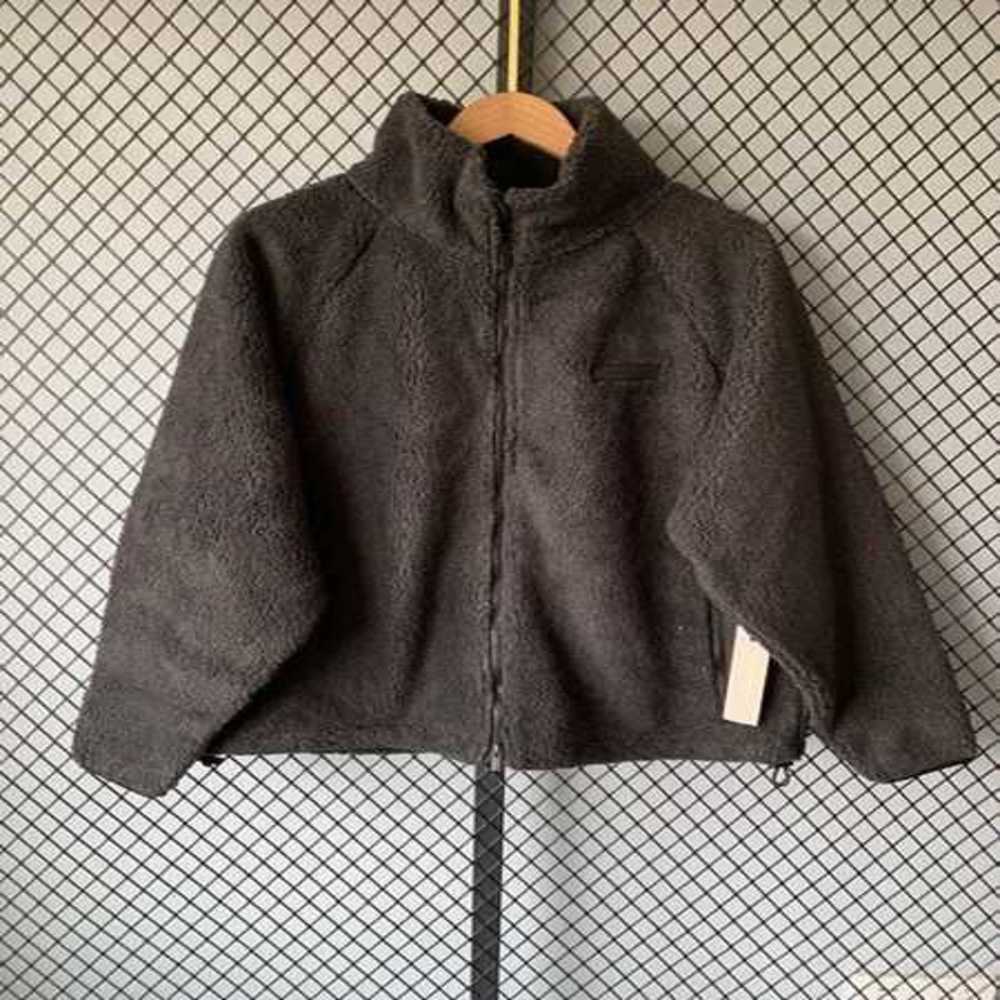 

Ens Essential Full Zip Hoody Teddy Wool Jackets Long Sleeve Pullover Half Hoodies Lambswool Coat Causal Womenqe5r