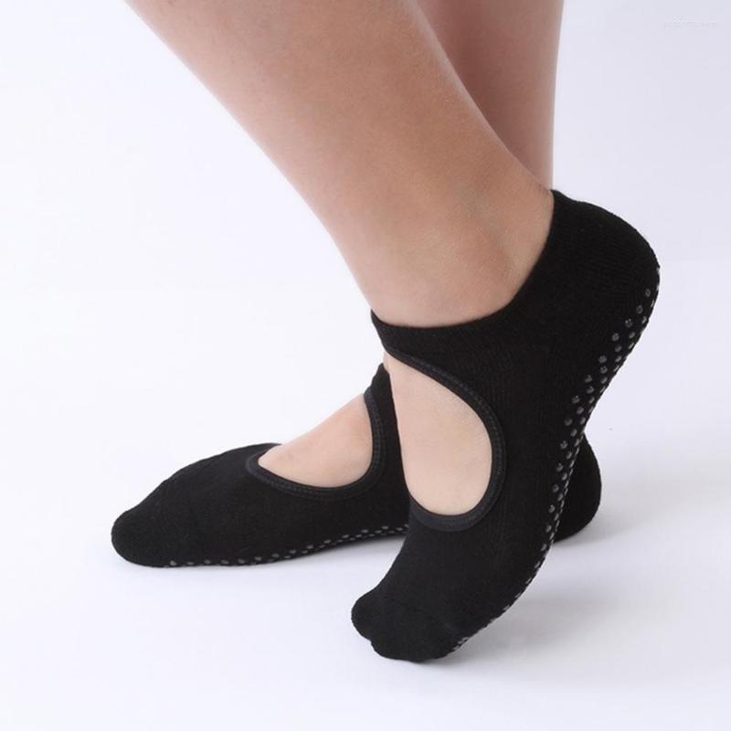 

Women Socks Women's Ballet Halter Professional Fitness Non-slip Dance Sweat-absorbent Elastic Casual, Grey