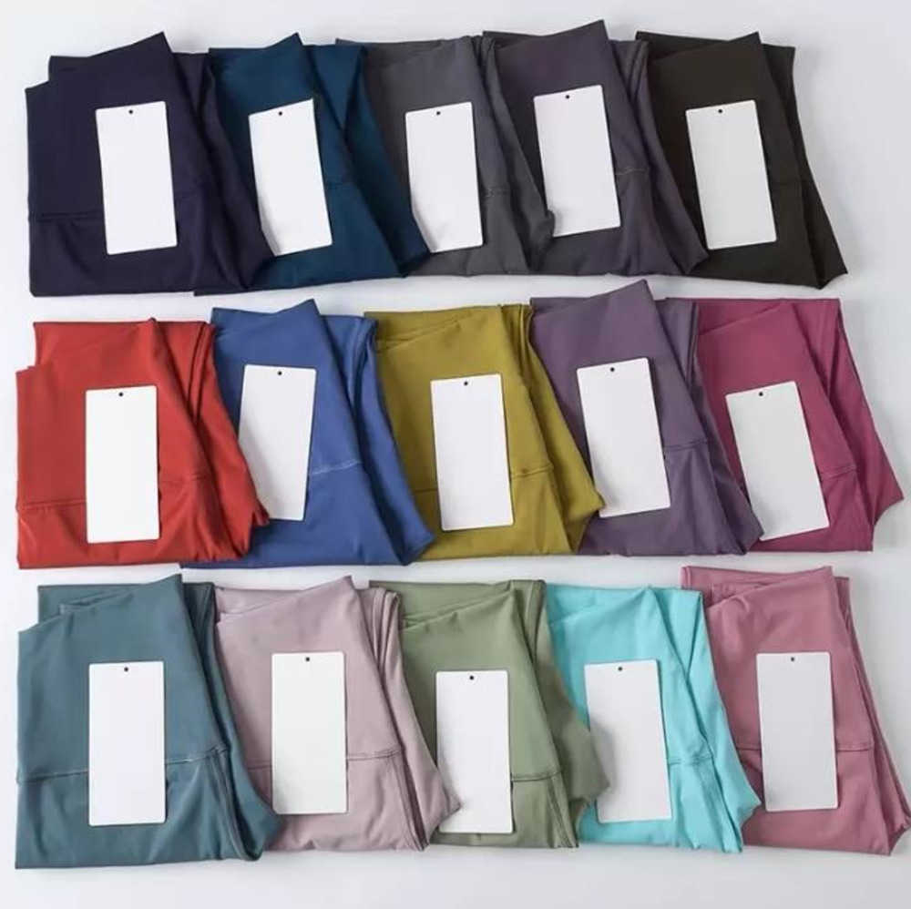 

Spring Women Lu Align Womens Leggings Shorts Tank Biker Bra Top Lulus Yoga Outfit Knee Length Gym High Waist Pant Elastic Leisure Trend 2023, Orange