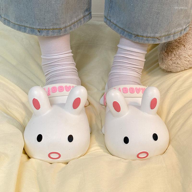 

Women Socks Y2k Summer Slippers Kawaii Indoor Non-slip Student Soft Bottom Baotou Sandals And Hole Shoes, Yellow 2