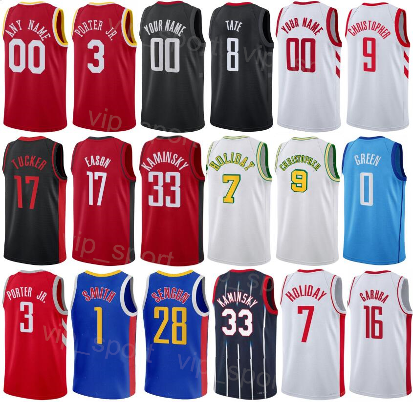 

Printed Icon Classic Basketball Jabari Smith Jr Jersey 1 Josh Christopher 9 Tari Eason 17 Usman Garuba 16 Boban Marjanovic 51 Kenyon Martin Jr 6 Breathable Man Youth, Blue
