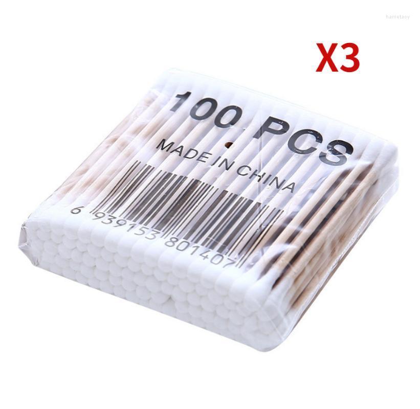 

Makeup Sponges Applicators & Cotton 30-300pcs Double Head Swab Women Buds Tip For Wood Sticks Nose Ears Cleaning Health Care Tools Harr22