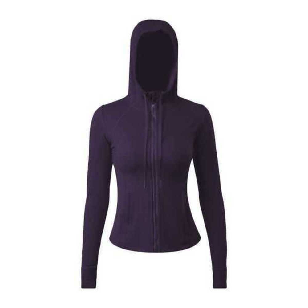 

Active Sets Designer Sport Yoga Sweatshirt Double-sided Brushed Women's Sports Hoodie Jacket High Elastic Zipper Coat 23s8mmx, Haze blue hoodie