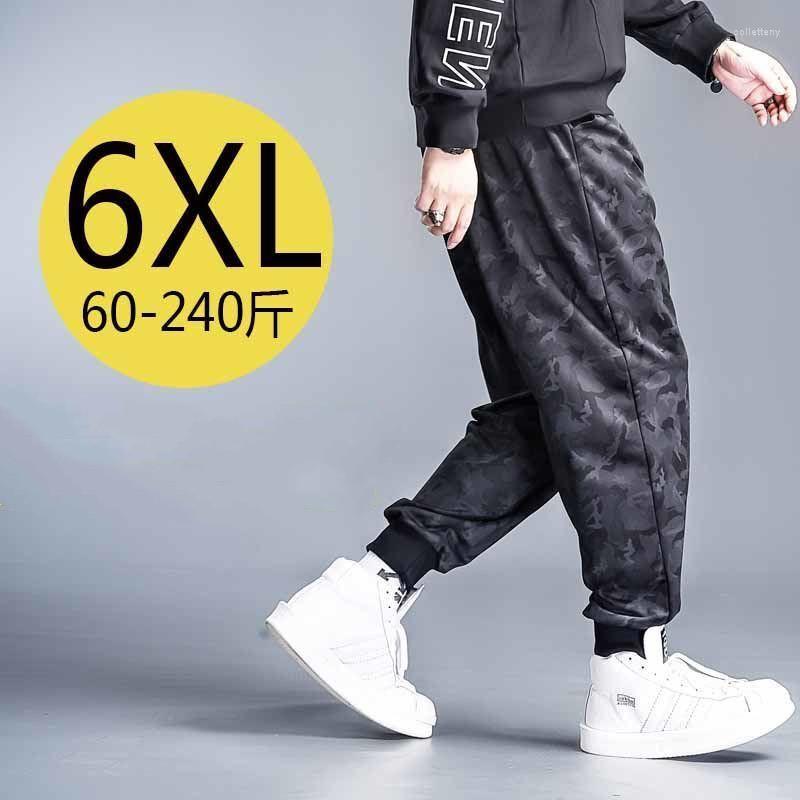 

Men's Pants Summer Elastic Joggers Sweatpants Loose Casual Camouflage Men's Harlan Breathable Trouser Large Size, Black