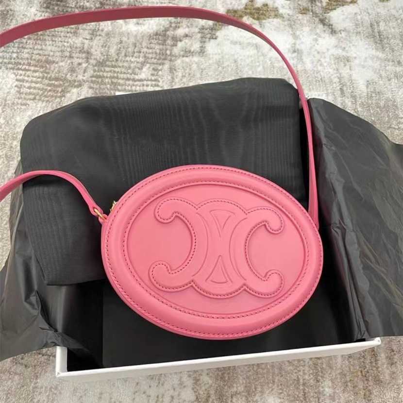 

Bag women's diagonal round mini small portable bag one-shoulder simple messenger handbag purse, Pink6