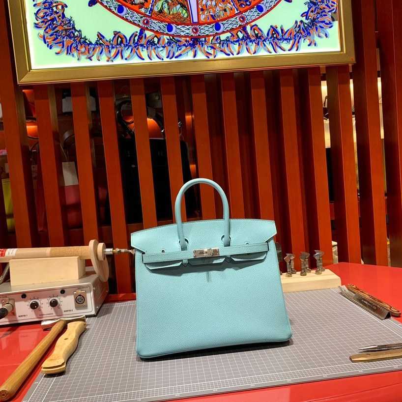 

Ladies Bags 47%off New Fashion handbag blue leather gold buckle Design Handbags for Women, Macarone blue