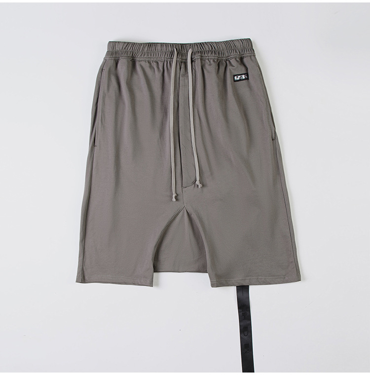 

RO Men' Trousers Streamer Casual Shorts Five Part Shorts Men' Five Colors, Black