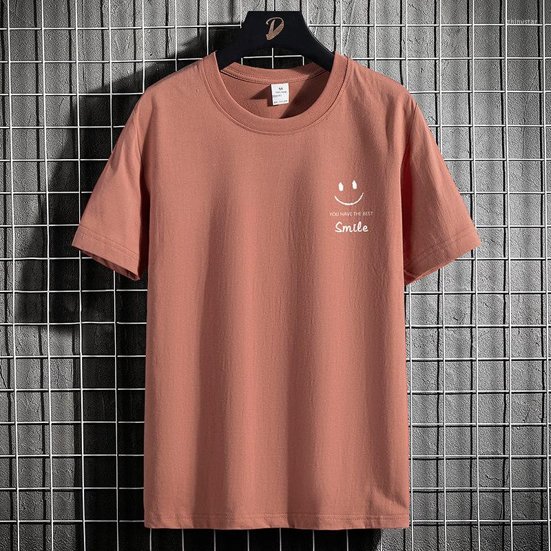

Men's T Shirts 2023 Men's Short Sleeved T-shirt Summer Half Fashion Shirt Loose O-neck Style Clothes Cotton Men Tshirts Tops Tees, White