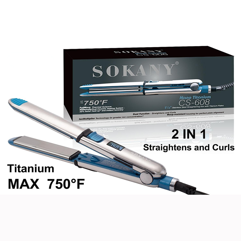 

Hair Rollers 2 In 1 Twist Curler Straightener Professional Curling Iron Curly Waver Wand Crimper Styling Tools 230217