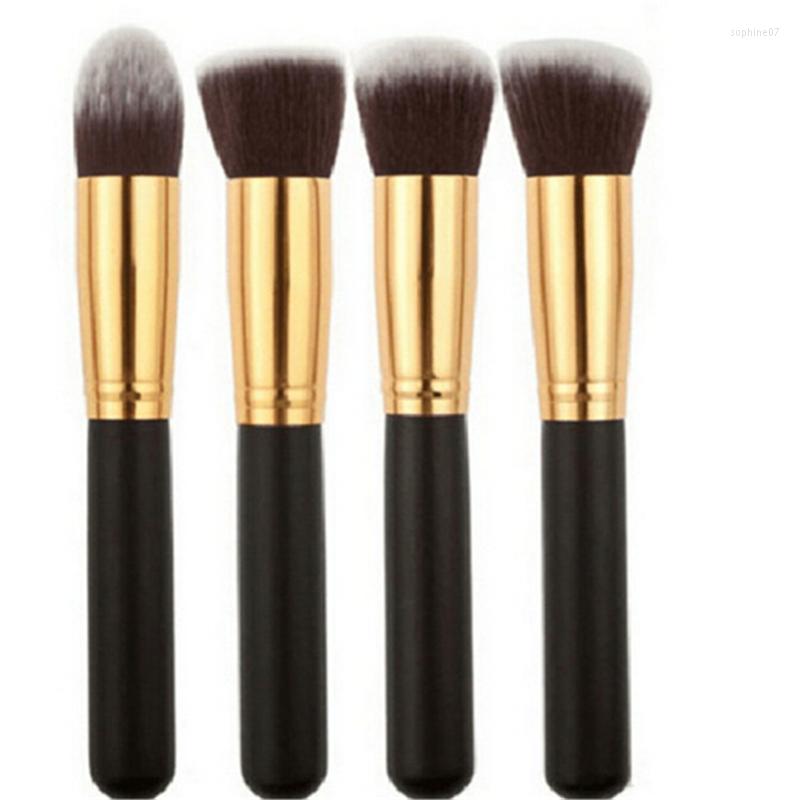 

Makeup Brushes 4pcs/set Liquid Foundation Face Make Up Brush Tools Powder Concealer BlushProfessional Cosmetics 2023