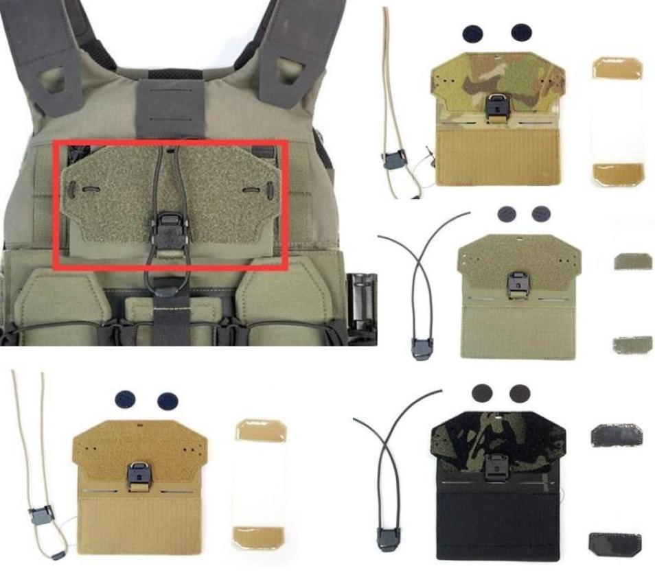 

Back Support Universal Mobile Phone Bag For FCSK Tactical Vest Chest Equip Panel Lightweight Protect Detachable5631237, Mcbk