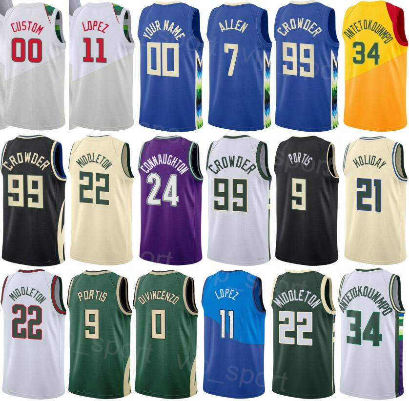 

Printed Earned Basketball Joe Ingles Jersey 7 Jae Crowder 99 Bobby Portis 9 Wesley Matthews 23 Marjon Beauchamp 0 Thanasis Antetokounmpo 43 Jevon Carter 5 Man Youth, Green