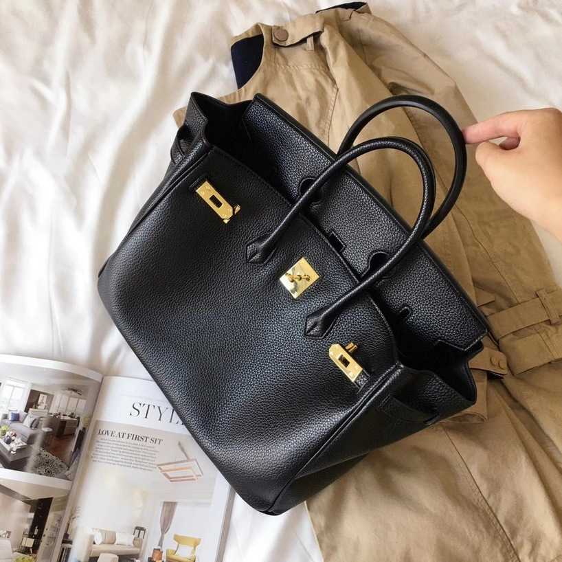 

Ladies Bags 47%off New Fashion classic pattern layer hand leather bag for women Design Handbags for Women, 20cm order remark color