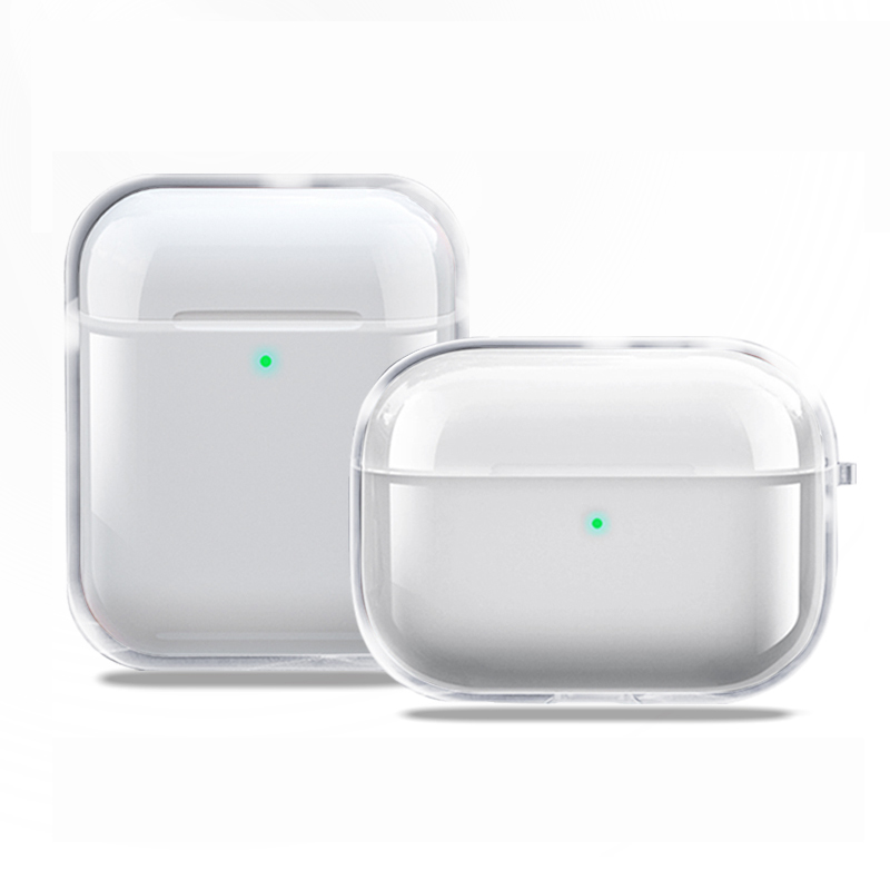 

Earphones For AirPods Pro 2nd generation 3 rd 4 airpod Headphone Accessories Protective Cover Apple Wireless Charging Box Shockproof transparency Case, Good quality