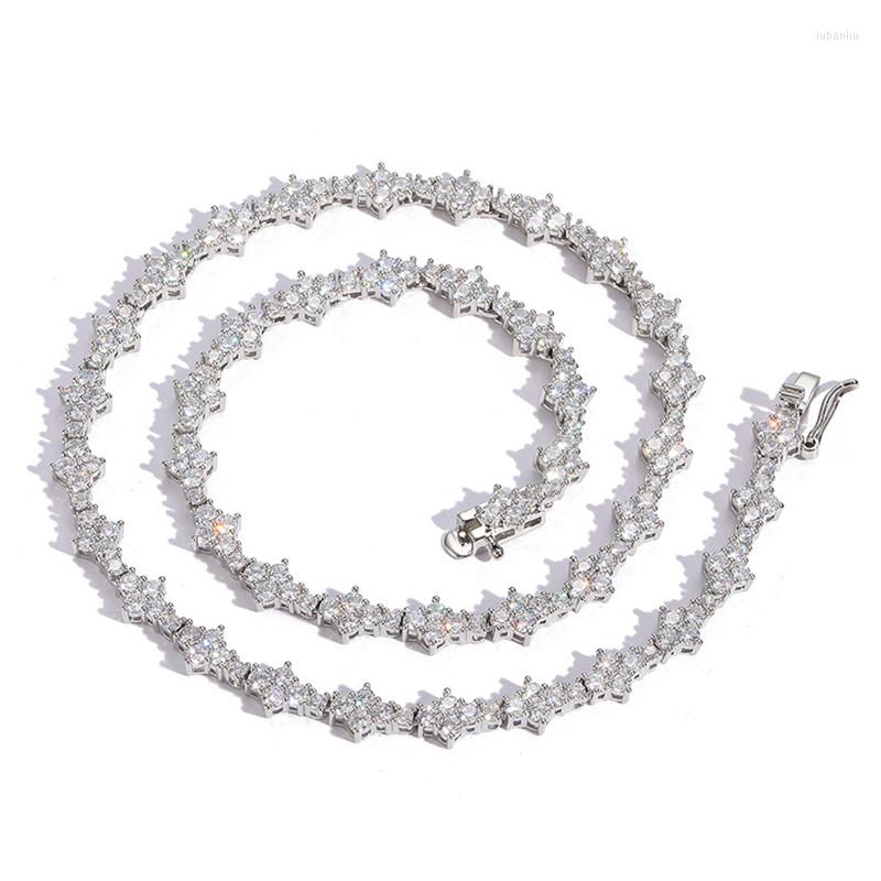 

Chains Bling Cubic Zircon Tennis Chain For Men And Women Fashion Necklace