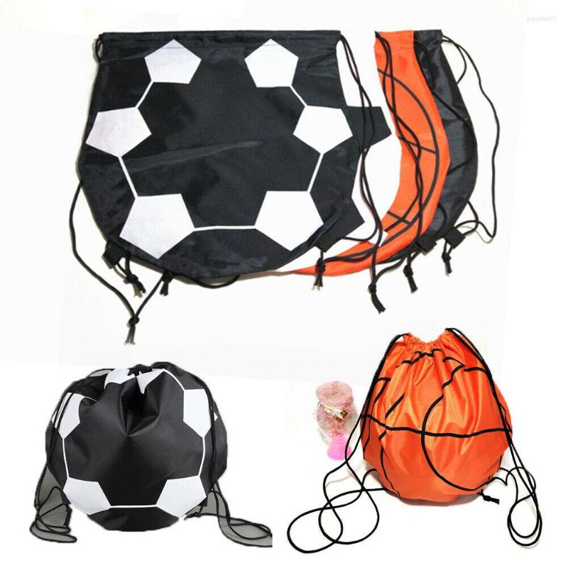 

Shopping Bags Largest Supplier Polyester Round Football Bag Receiving Drawstring, Basketball