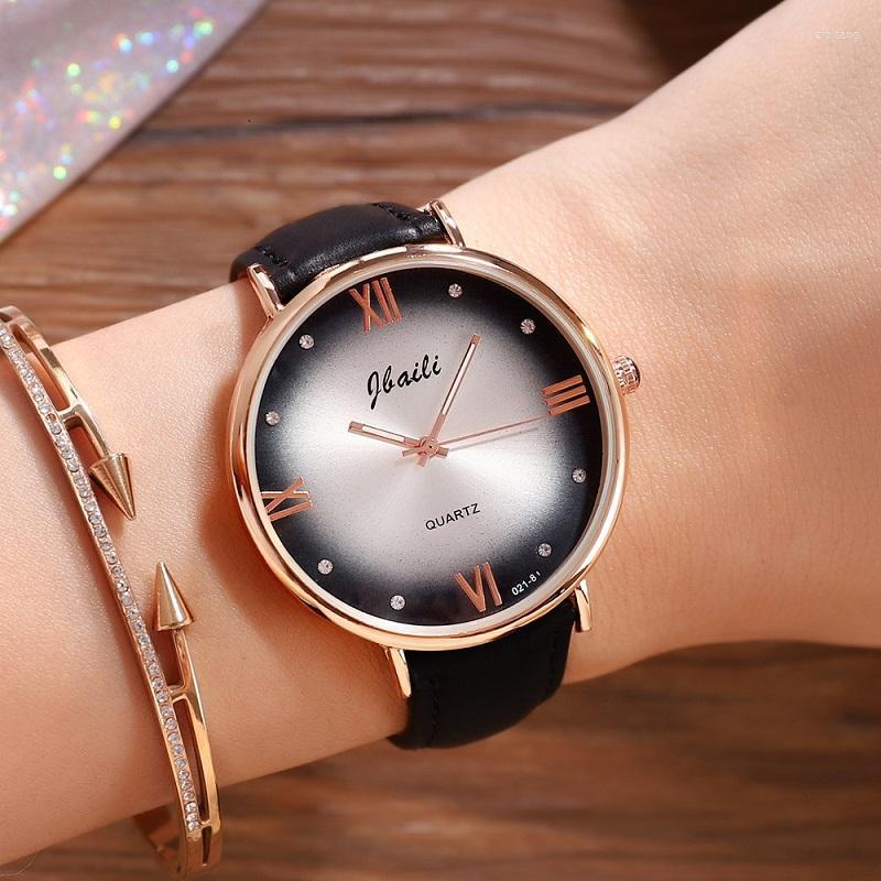 

Wristwatches Women's Wrist Watches 2023 Top Brand Fashion Casual Luxury Ladies Gift Clock Women Quartz Saats Relogio Feminino, Red