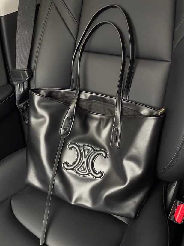 

Ladies Bags 47%off New Fashion Autumn winter women's high-capacity single-shoulder tote underarm bag women Design Handbags for Women, Black4