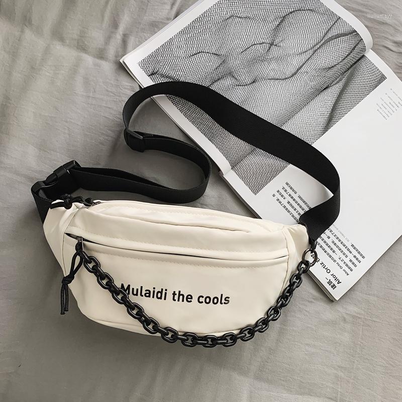 

Waist Bags Chain Men Women Bag Nylon Fanny Pack Purse Large Phone Belt Pouch Canvas Waterproof Travel Banana Hip, Blue bum bag