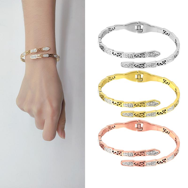 

Bangle Lady Gold Women's Lover Stainless Steel Bracelet African Jewelry Dubai Metal Bracelets Bangles AccessoriesBangleBangle