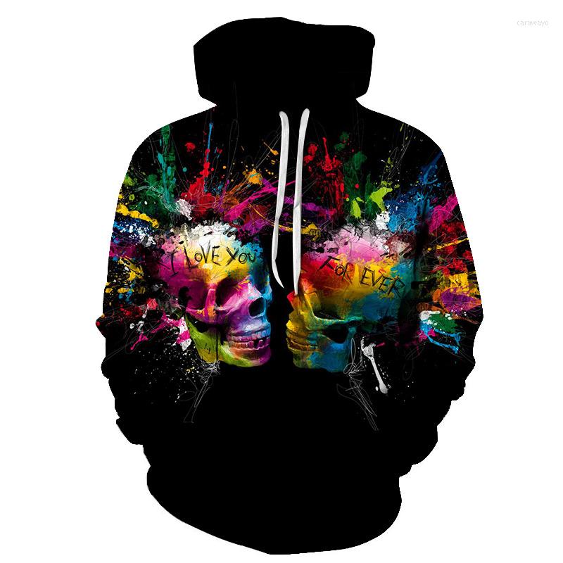 

Men' Hoodies 2023 Skull And Pullover 3D Cartoon Print For Men Women 6XL Enlarged Size Comfortable, Lmwy-099