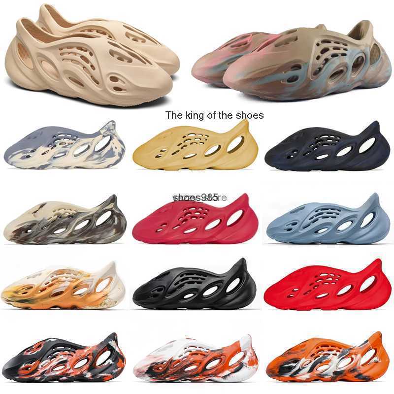 

Men Mens Women Sandals Slides Slippers Bone Resin Desert Sand Foam Runner Ararat Rubber West Summer West Brown Flat Slideslipper Yeezies Yezzys, 17#