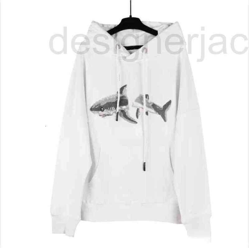 

Men' Hoodies & Sweatshirts Designer Mens Women Hoodie Broken Tail Shark Embroidery Men High Loose Casual Versatile RH3M, Beige