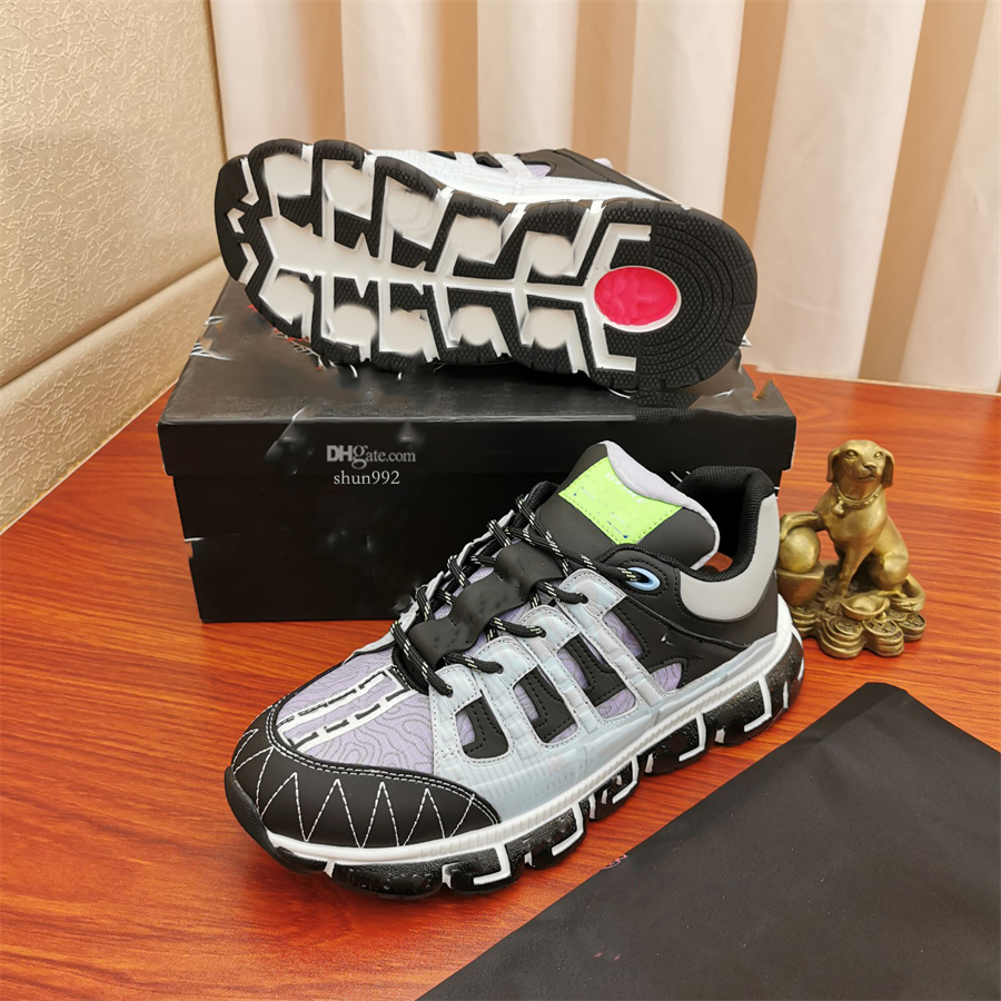 

Designer Trigreca Running Shoes Luxury Sneakers Medusa Sports Shoes Fashion Casual Trainer Women Men Sneaker sdgxcvxz