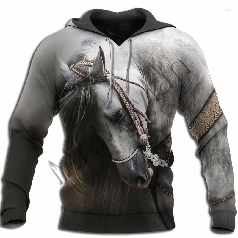 

Men's Hoodies Fashion Horse Art Unisex Colorful Sportswear 3D Print Men Women Casual Streetwear / Hoodie Sweatshirt Jacket Harajuku S-15, 2011hn22986
