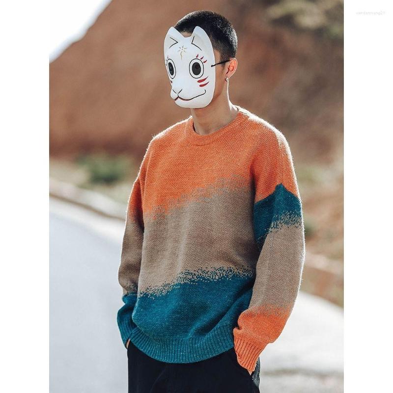

Men's Sweaters 2023 Autumn And Winter Men's Fashion Casual Slim Fit High-Quality Knitting Sweater Thick Warm Large Size W34, Jihongse