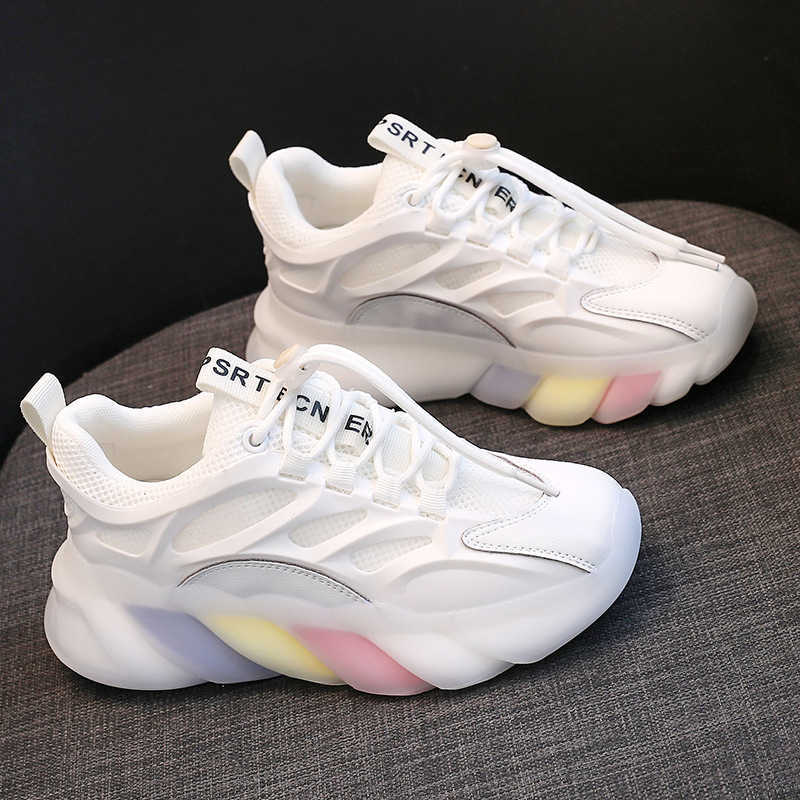 

Excellent Sneakers 2023 Spring Autumn Kids Shoes Boys Girls Children's Casual Sneakers Breathable Soft Anti-Slip Running Sports Shoes Size 26-39 G230217, Gray