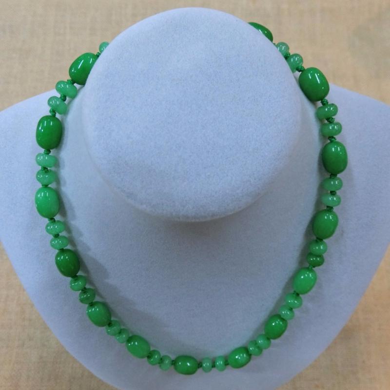 

Chains Druzy Fashion Natural Stone Opal Unakite Necklace Cylindrical Beads Charm Crystal Pendant Necklaces For Women Jewelry MakingChains