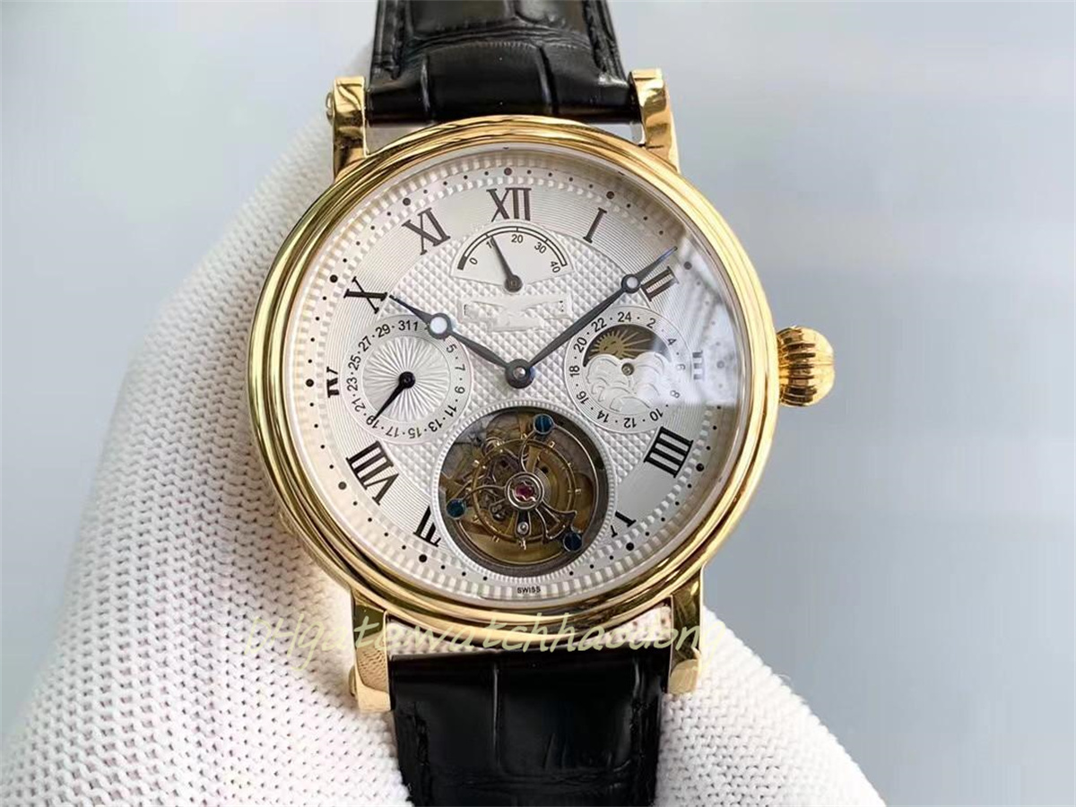 

2023New BBR watch diameter 43mm with Ladies Watch automatic tourbillon movement 12 point power 3 point GMT star 9 calendar display Ladies Watch, As shown