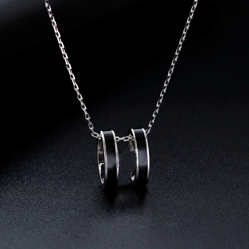 

women clover necklace designer icebox jewelry ice out chain pendant necklaces luxury cross gold chains stainless steel channel charm chrome womens valentine day