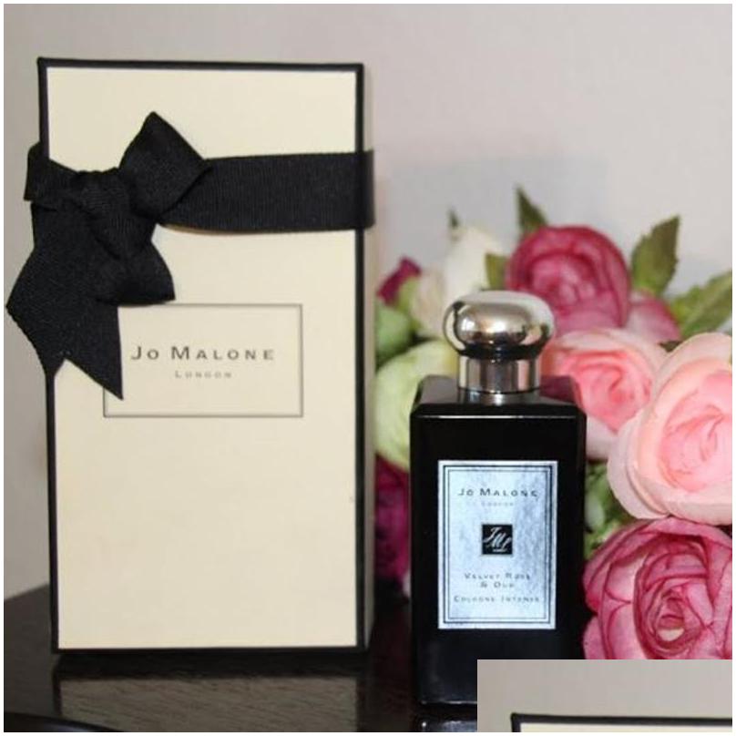 

Perfume Bottle Parfum Per Jo Malone Veet Rose Oud 100Ml Cologne Intense Woman Floral Fruity Fragrance Limited Edition Highest Drop D Dhid4