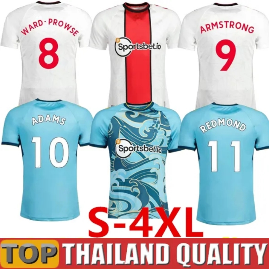 

SouTHamptONs The Saints Soccer Jerseys WARD-PROWSE football shirt uniform 22 23 Home Away Third Adult kids men tops kits DJENEPO ARMSTRONG ADAMS ROMEU VESTERGAARD, 22 23 away aldult kit